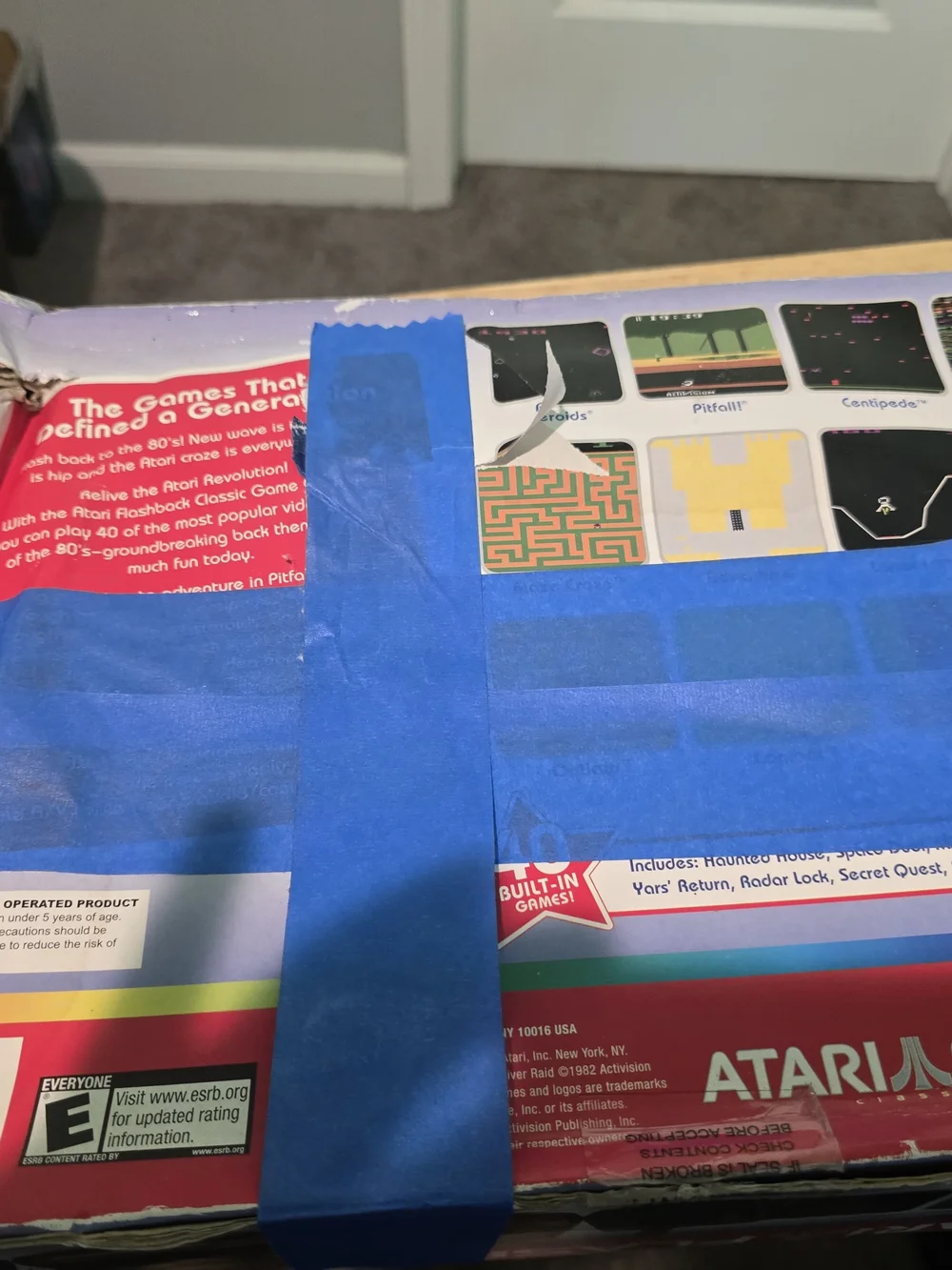Atari Flashback 2 Classic Game Console complete with 40 Built-In Games
